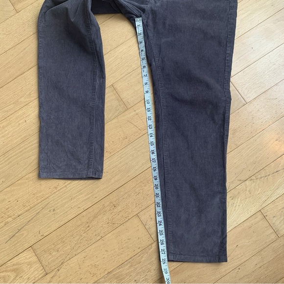 FAHERTY Gray Stretch Organic Cotton Cords- Sz 32- Like New! - Picture 10 of 14
